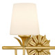 Quoizel Dorothea Two Light Vanity in Gold Leaf - DOT8616GFL