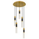 Quoizel Davies LED Pendant in Brushed Gold - PCDAV1814BRG