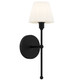 Quoizel - IRE8705MBK - One Light Wall Sconce - Irena - Matte Black
