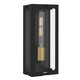 Quoizel Young One Light Outdoor Wall Lantern in Matte Black - YOUN8406MBK