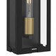 Quoizel Young One Light Outdoor Wall Lantern in Matte Black - YOUN8406MBK