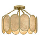 Quoizel - AMAL1716LG - Three Light Semi-Flush Mount - Amalia - Light Gold