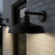 Quoizel Karson One Light Outdoor Wall Lantern in Matte Black - KAR8416MBK