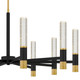 Quoizel Davies LED Chandelier in Brushed Gold - PCDAV5040BRG