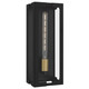 Quoizel Young One Light Outdoor Wall Lantern in Matte Black - YOUN8407MBK