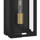 Quoizel Young One Light Outdoor Wall Lantern in Matte Black - YOUN8407MBK