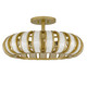 Quoizel Knight Five Light Semi-Flush Mount in Soft Gold - KNIG1722SGD