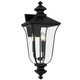 Quoizel - FARL8410MBK - Three Light Outdoor Wall Lantern - Farley - Matte Black