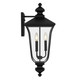 Quoizel Farley Three Light Outdoor Wall Lantern in Matte Black - FARL8410MBK