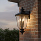 Quoizel Farley Three Light Outdoor Wall Lantern in Matte Black - FARL8410MBK