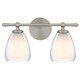 Quoizel Vivienne Two Light Vanity in Brushed Nickel - VIV8616BN