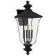 Quoizel - FARL8412MBK - Four Light Outdoor Wall Lantern - Farley - Matte Black