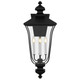Quoizel Farley Four Light Outdoor Wall Lantern in Matte Black - FARL8412MBK