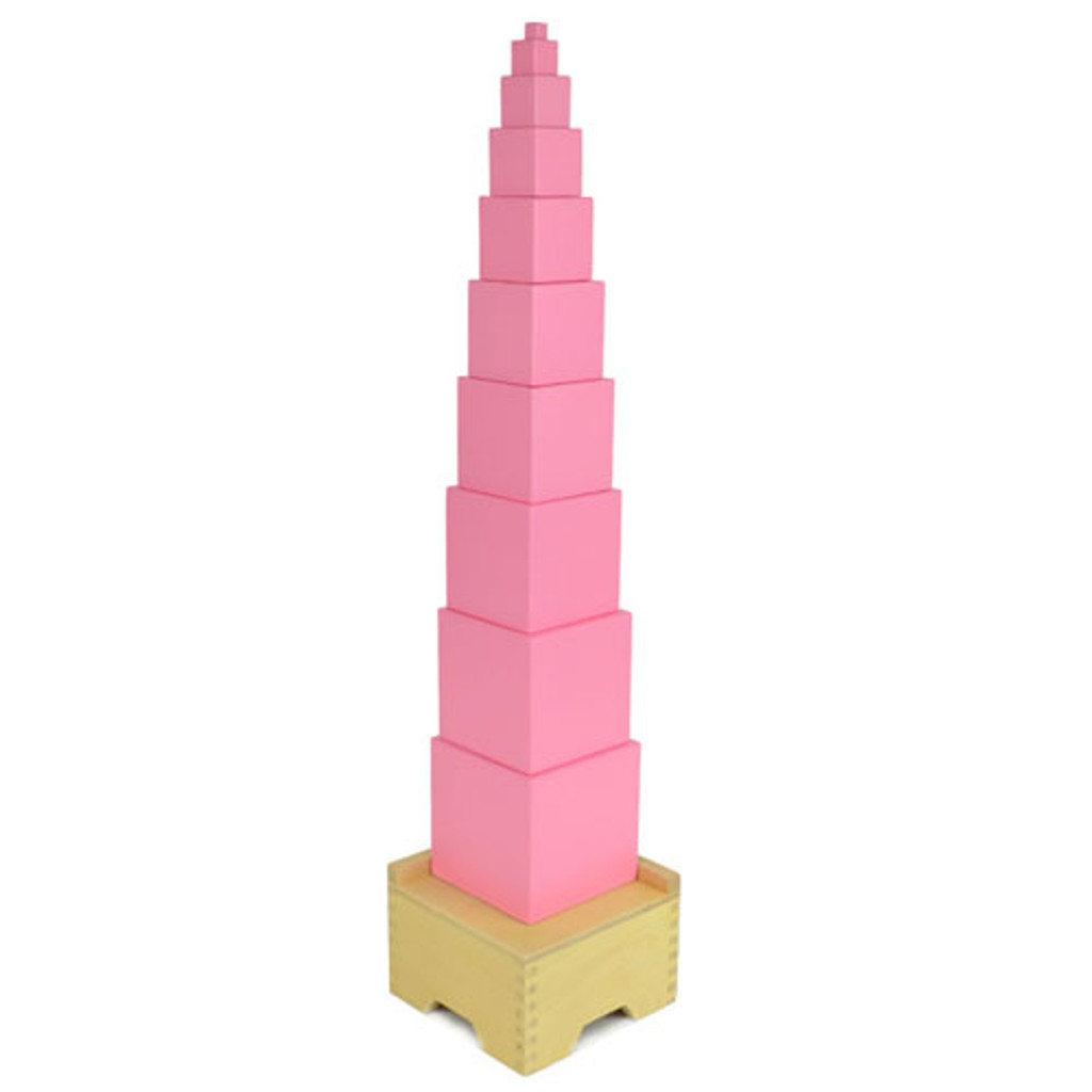 Pink Tower Stand