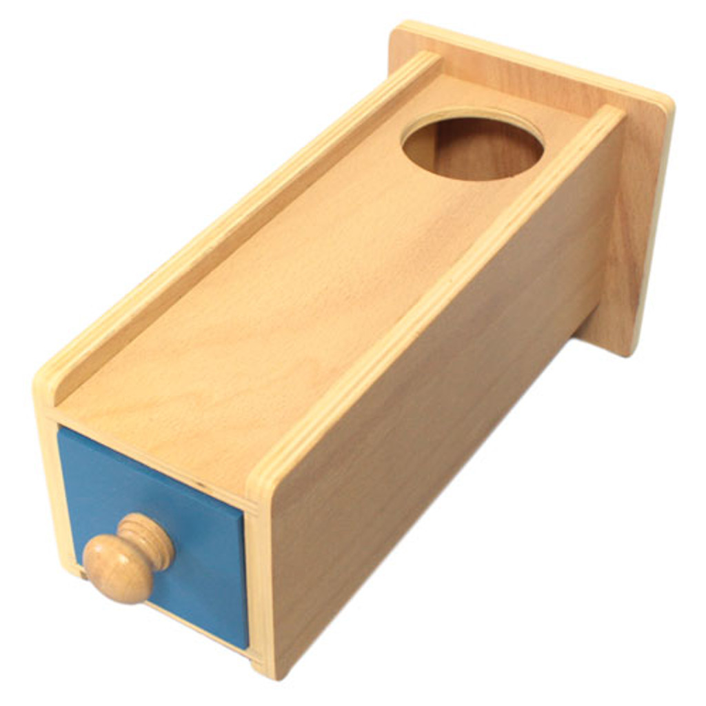 Object Permanence Box with Drawer
