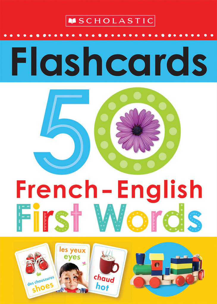 French-English First Words Flashcards