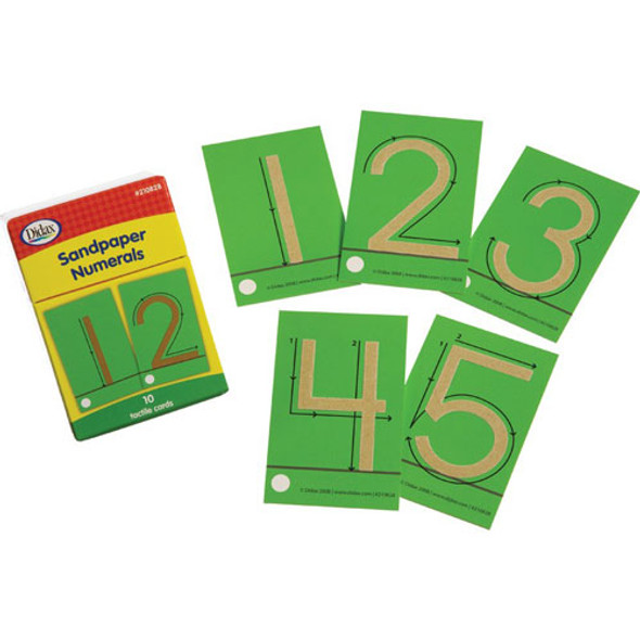 Sandpaper Numerals 0-9