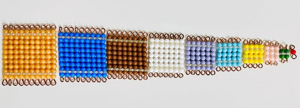 Coloured Bead Square