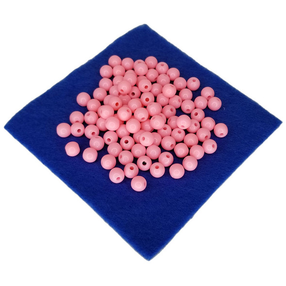 100 Pink Bead Units