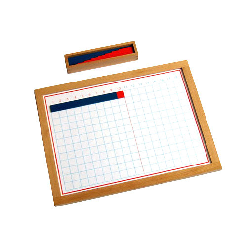 Addition Strip Board Framed with red & blue strips