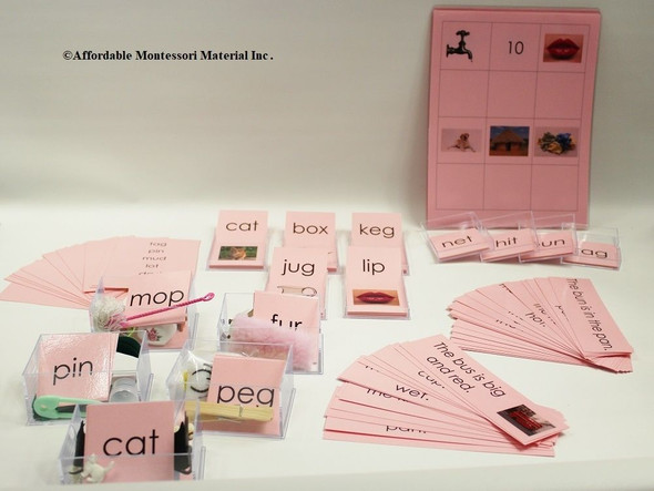 Complete Set of Pink Language Materials