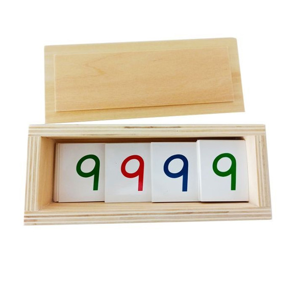 Large Number cards-1-9000-laminated with box