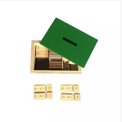 Subtraction Equations - WOOD