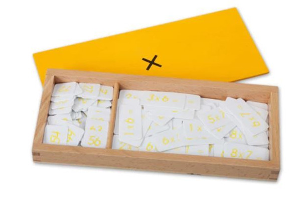 Multiplication Equations & Products with box - Plastic