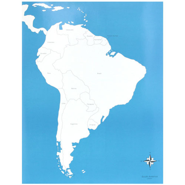 South America Control Chart - labeled