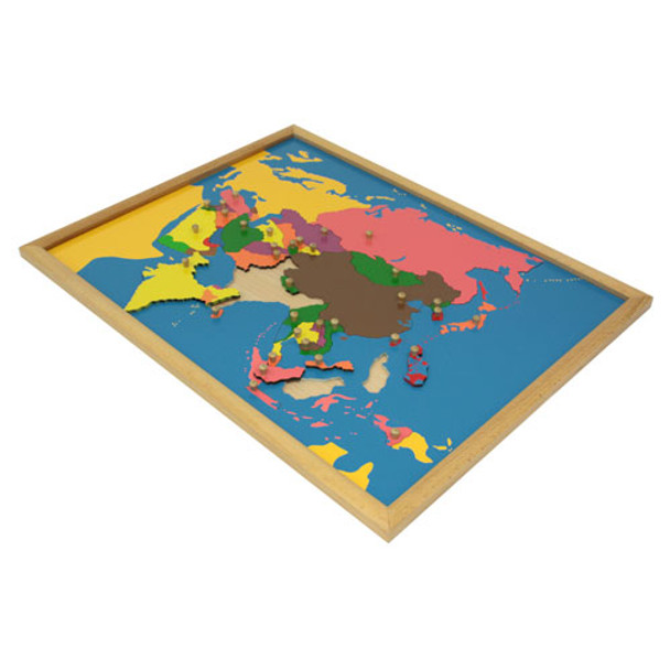 Asia Puzzle Map