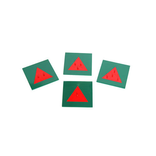 Triangle Fractions Metal with stand