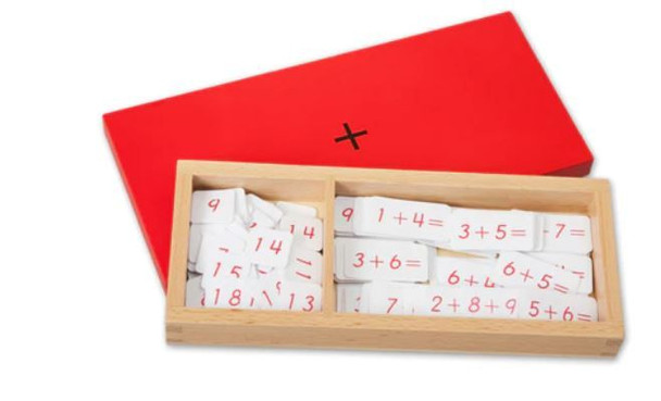 Addition Equations & sums with box - Plastic