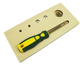 Slotted Bolt Board set with screws and screwdrivers