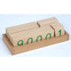 Large Wooden Number Cards  1-9000