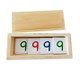 Large Number cards-1-9000-laminated with box