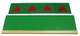 Triangle Fractions Metal with stand