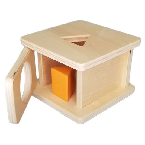 Triangular Prism Box Montessori toys | Thinkamajigs