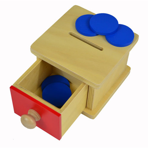 Coin Box Montessori toys | Thinkamajigs
