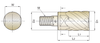 i-Smart 6 Flute 45 Degree Helix Modular Head -XGMF29 | RTJ Tool Company