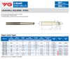 i-Xmill BALL HOLDERS, STEEL(TAPER NECK TYPE) - For Ball or Corner Radius Inserts | RTJ Tool Company