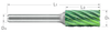 SB Series Double Cut Carbide Burr | RTJ Tool Company