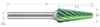 SL Series Double Cut Carbide Burr | RTJ Tool Company