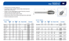 SE Series Double Cut Carbide Burr | RTJ Tool Company