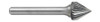 SJ Series Single Cut Carbide Burr | RTJ Tool Company