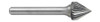 SJ Series Single Cut Carbide Burr | RTJ Tool Company