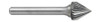 SJ Series Single Cut Carbide Burr | RTJ Tool Company