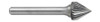SJ Series Single Cut Carbide Burr | RTJ Tool Company