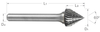SJ Series Double Cut Carbide Burr | RTJ Tool Company