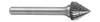 SJ Series Double Cut Carbide Burr | RTJ Tool Company