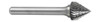 SJ Series Double Cut Carbide Burr | RTJ Tool Company